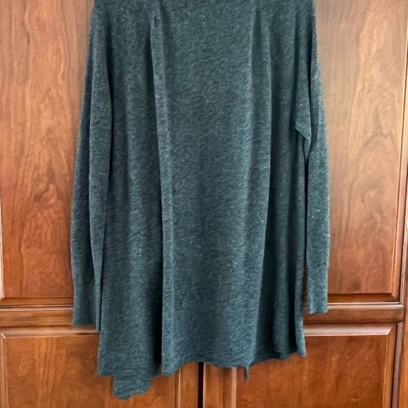 Loft wool blend open front cardigan - Picture 2 of 5